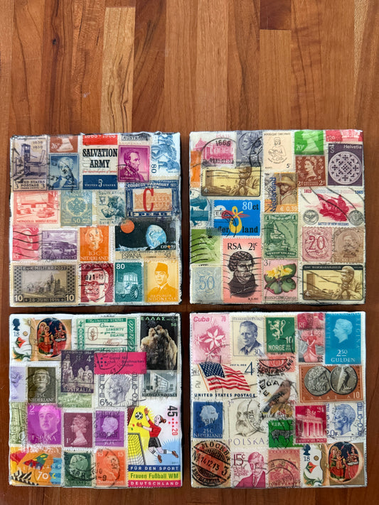 Stamp Coasters