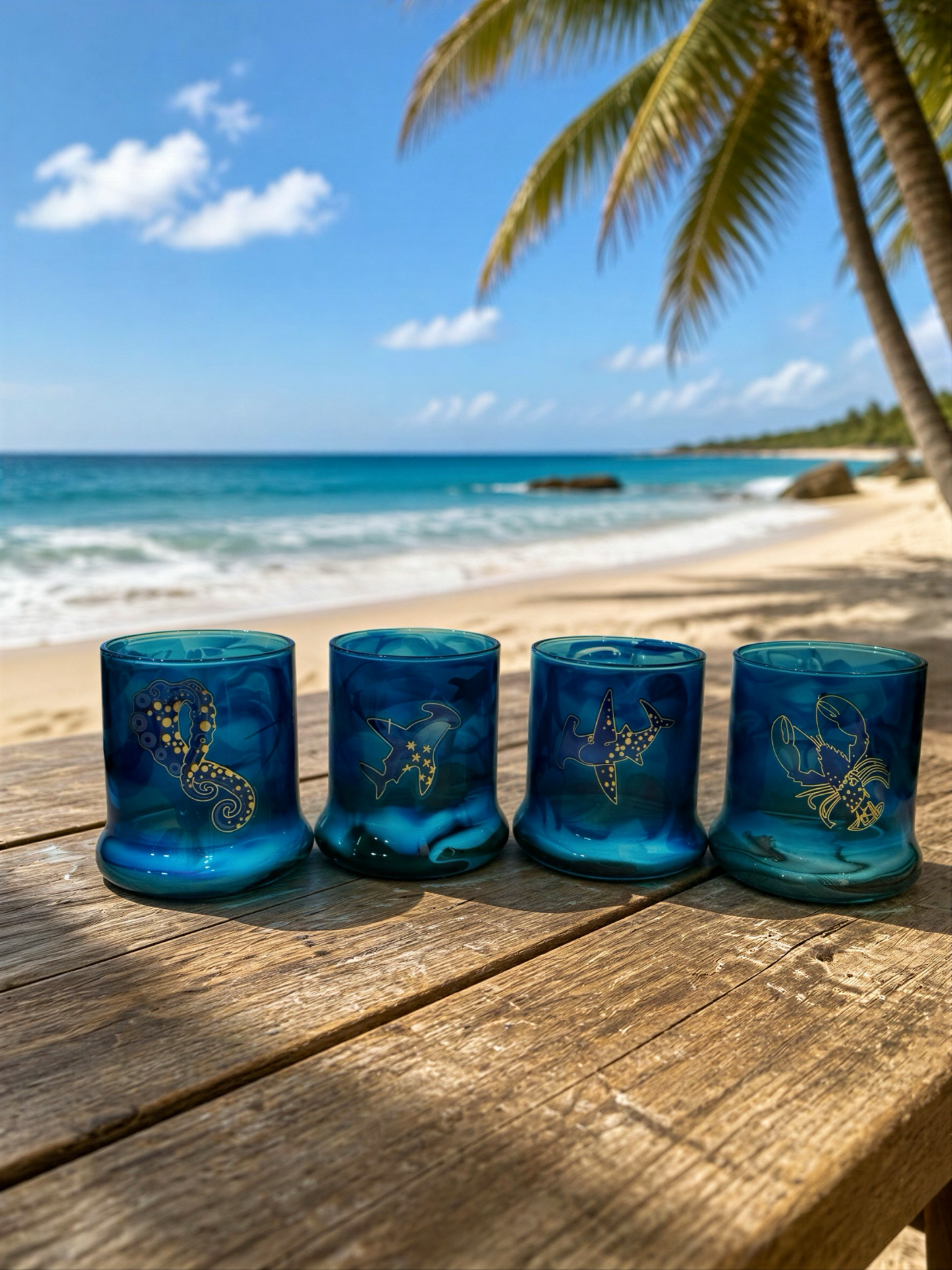 Celestial Marine Blue Whiskey