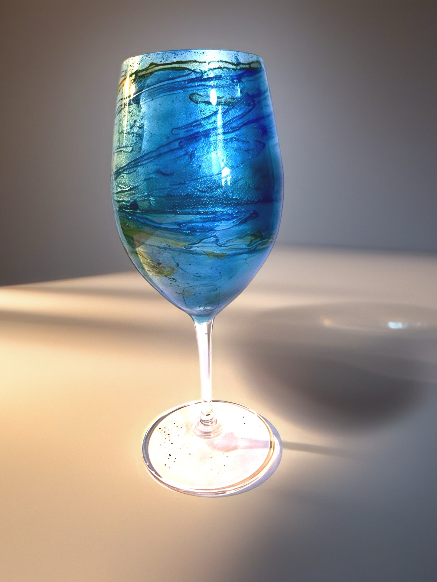 Custom Wine Glass with Stem