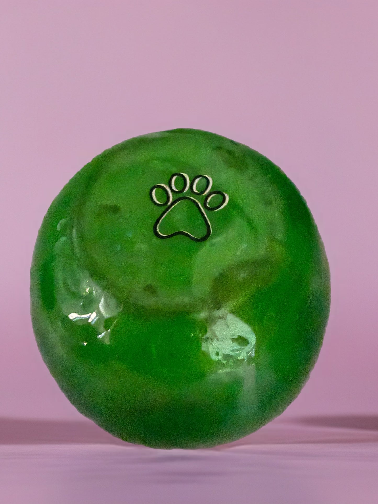 "Paws & Prosecco" Artisan Handcrafted Stemless Wine Glass