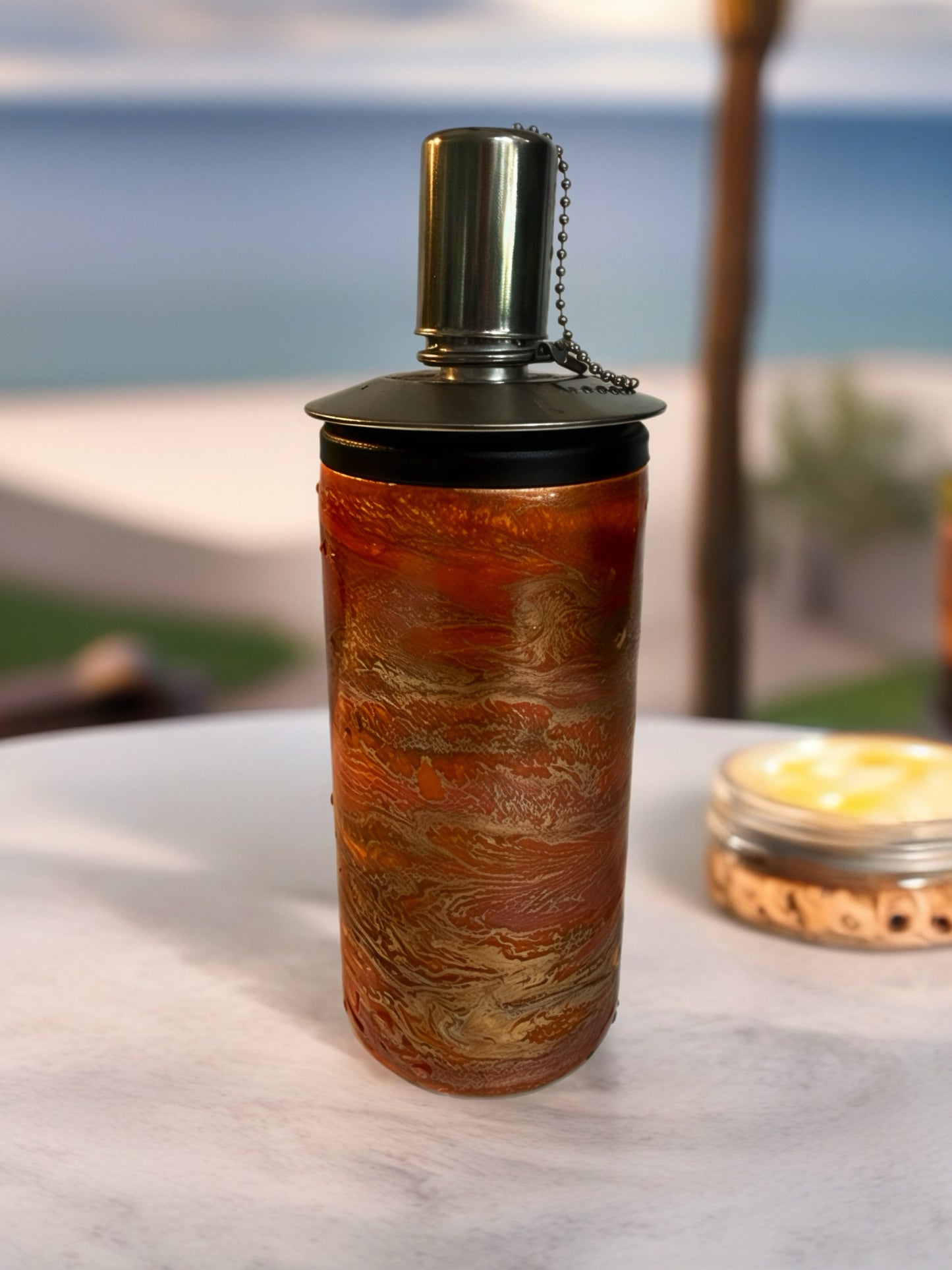 "Copper Canyon" Handcrafted Artisan Tiki Torch