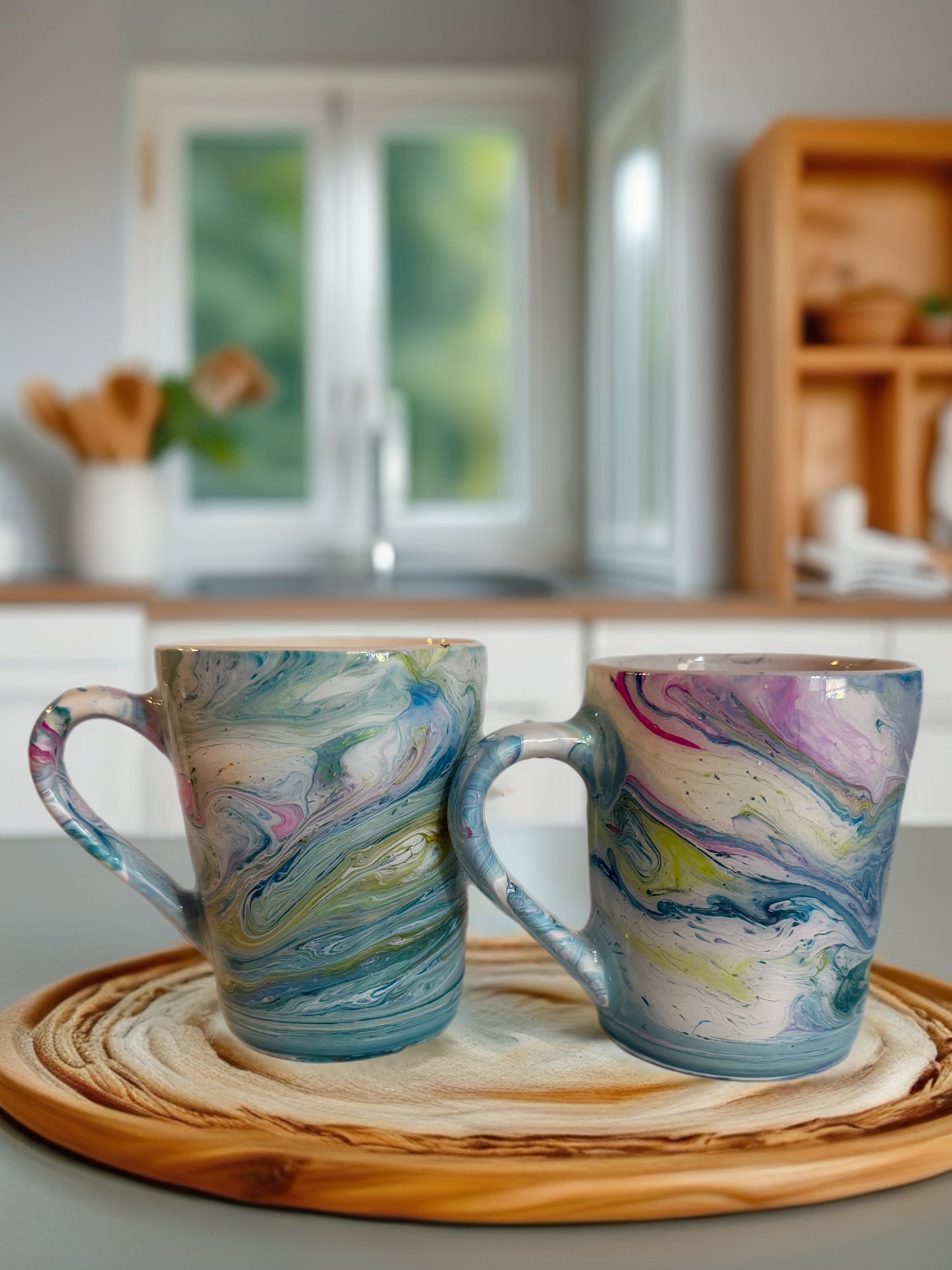 Sea Glass Swirl Mug