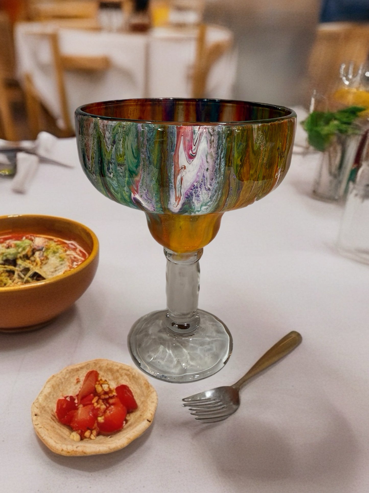 The Terra-Fusion Artisan Margarita Glass