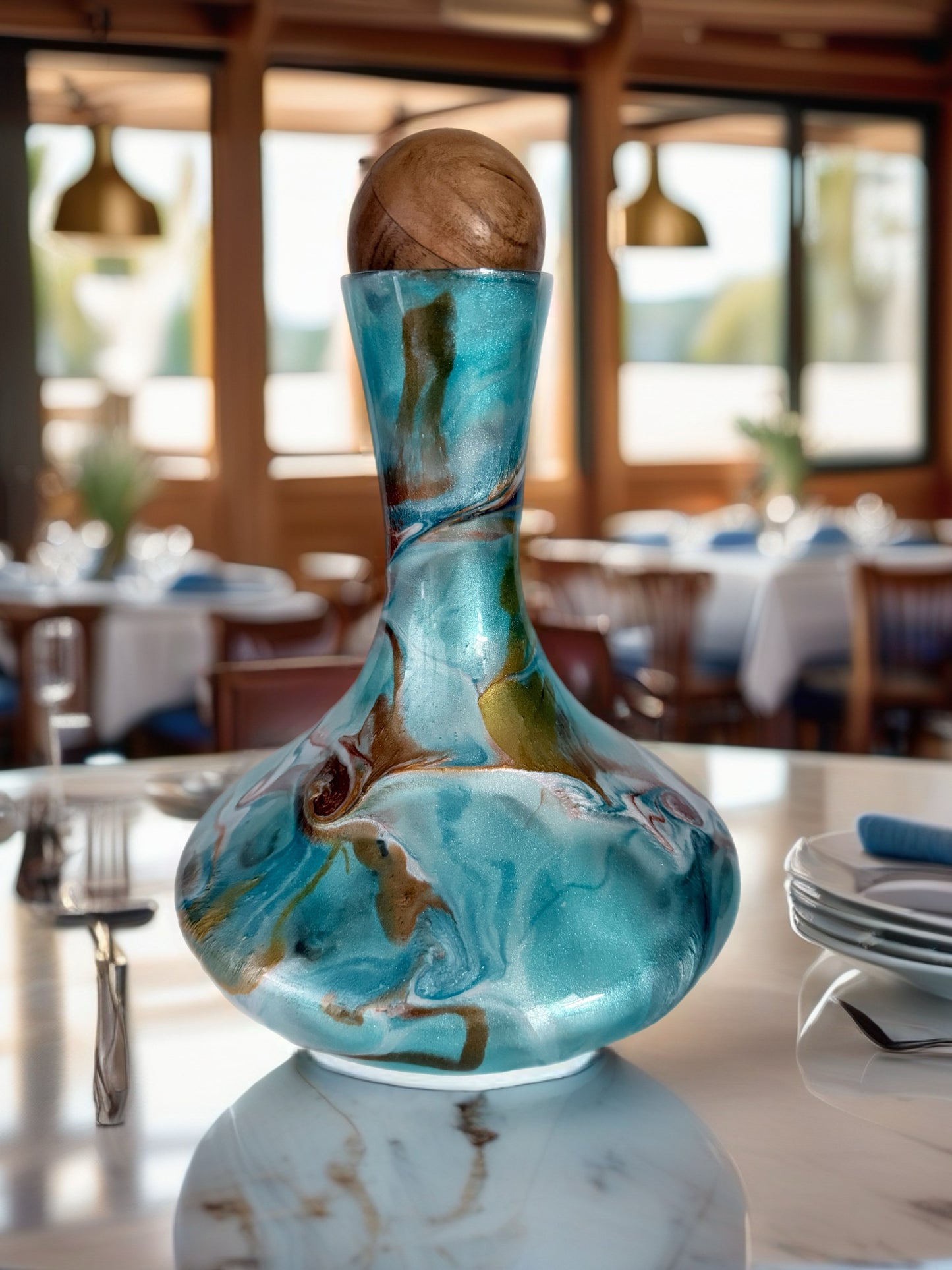 Marbled Horizon Artisan Wine Gift Set