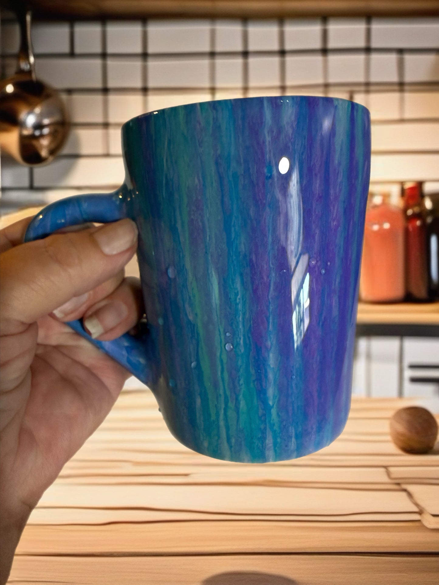 Blue Current Mug
