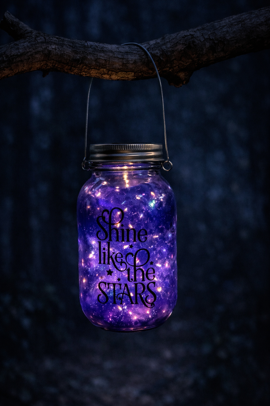 Cosmic Nebula "Shine Like the Stars" Solar Lantern