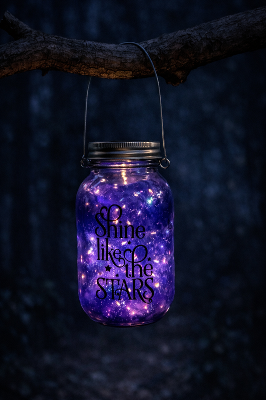 Cosmic Nebula "Shine Like the Stars" Solar Lantern