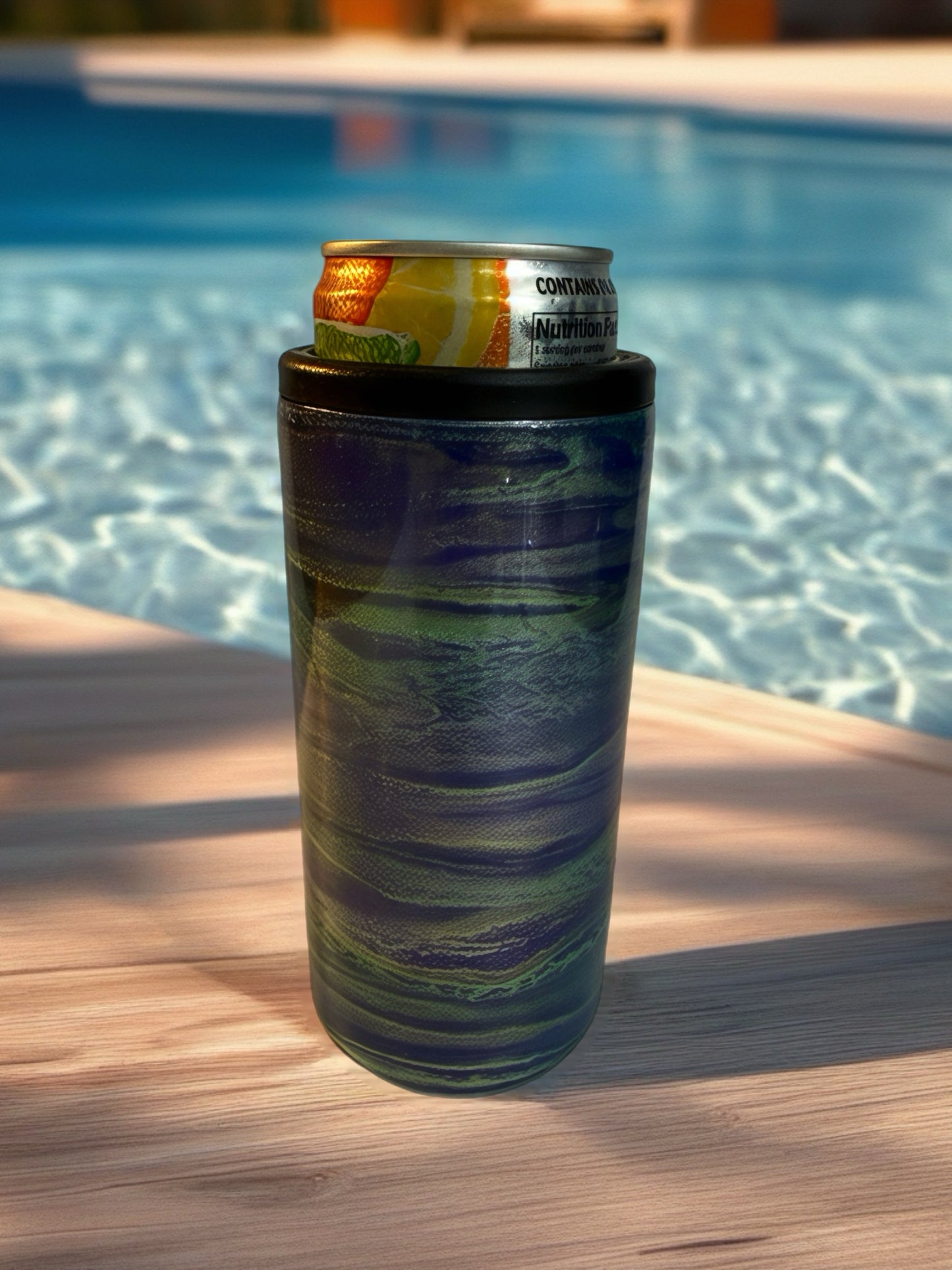 "Twilight Aurora" Handcrafted Artisan Tiki Torch