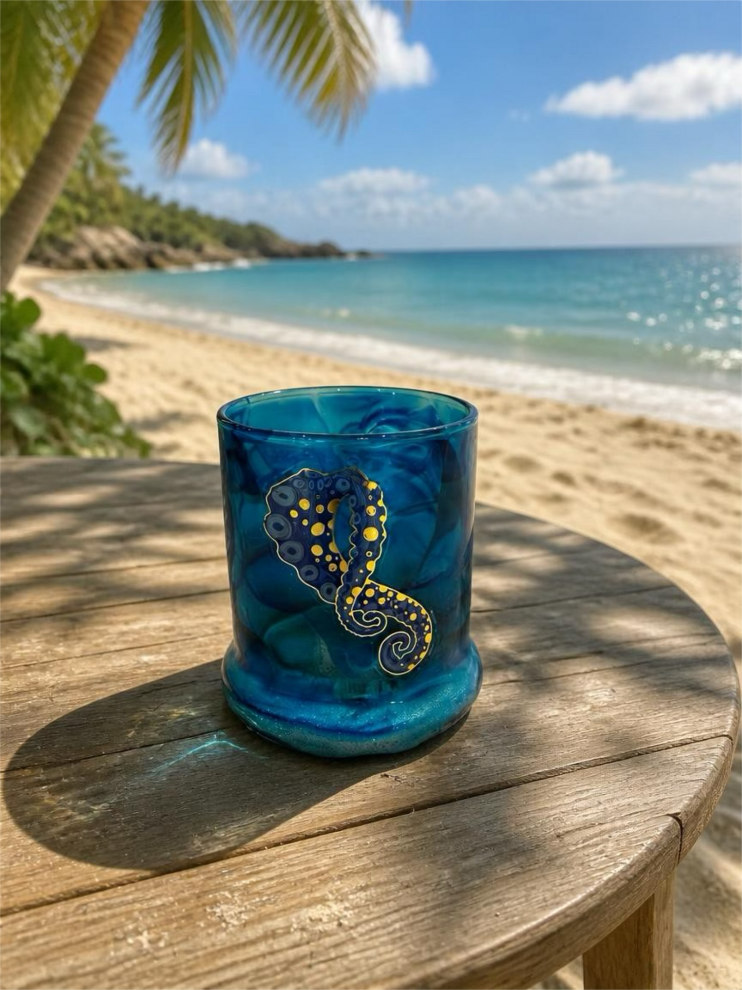 Under the Sea Celestial Whiskey Glass