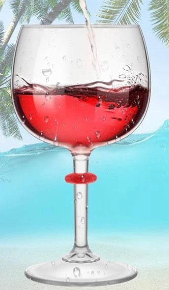 Custom Acrylic Wine Glass with Stem
