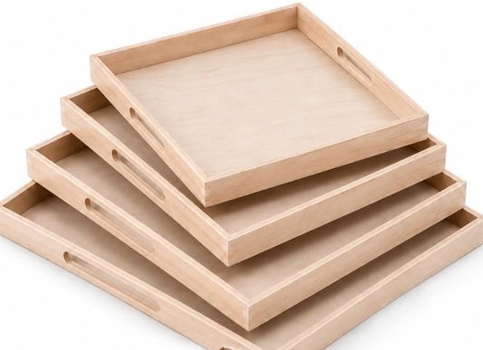 Custom 12 Inch Square Serving Tray